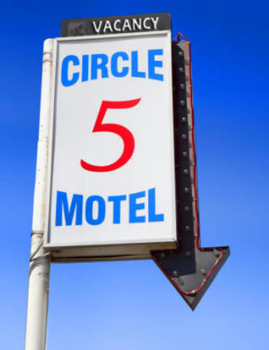 Circle 5 Motel Olds Buitenkant foto